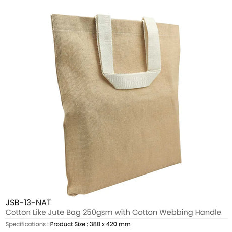 BYFT005786 BYFT Jute Bag with Webbing Handle 250 Gsm Set of 01 JSB 13 NAT.webp
