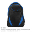 BYFT005795 BYFT Two Toned Blue Backpack 600D Polyester Set of 01 SB 12 BLU.webp