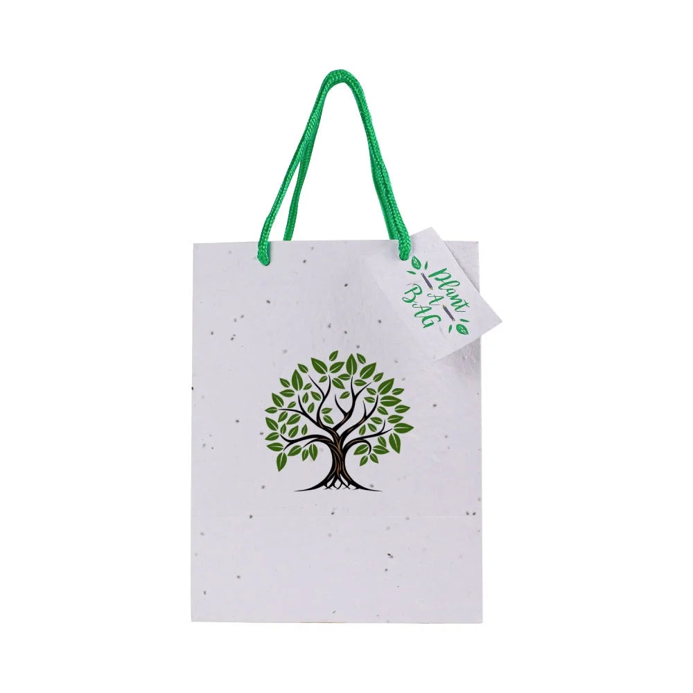 BYFT005801 BYFT A5 Plantable marigold Seed Paper Bag with Tags 300 Gsm Set of 01 SPS 07 D