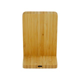 BYFT005810 BYFT Bamboo 15W Wireless Charger Phone Stand and Light Up Logo Set of 01 WCP L3 C.webp