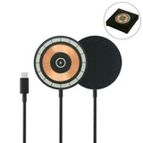 BYFT005812 BYFT Round Magnetic 15W Black Wireless Charger Type C Set of 01 WCP 05 BLK C.webp