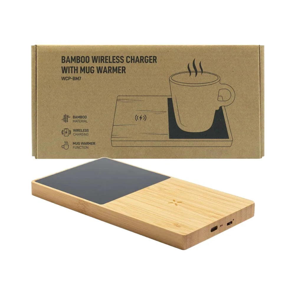 BYFT005819 BYFT Bamboo Wireless Charger with Mug Warmer Set of 01 WCP BM7 D.webp