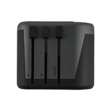 BYFT005825 BYFT Black Universal Travel Adaptor Set of 01 JU TA 004 BK A.webp