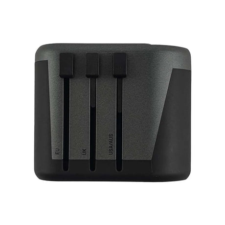 BYFT005825 BYFT Black Universal Travel Adaptor Set of 01 JU TA 004 BK A.webp