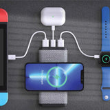 BYFT005827 BYFT Dorniel 10000 mAh Grey Wireless Powerbank with Light up Logo Set of 01 WPB L10K B.webp