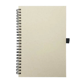 BYFT005842 BYFT A5 White Milk Paper Spiral Notebook 70 Sheet 80 Gsm Set of 01 RNP 13 B
