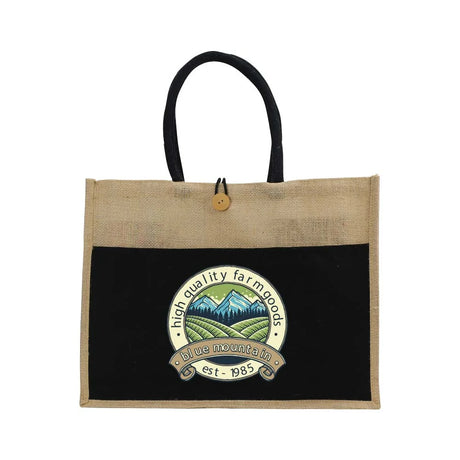 BYFT005846 BYFT Jute Bag with Black Cotton Pocket and Handle Set of 01 JSB 08 BLK D.webp