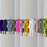 BYFT Daffodil 06 Year Kids Hooded Bathrobe Luxury Cotton Soft, Absorbent, Quick-Dry
