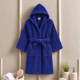 BYFT Daffodil Kids Hooded Bathrobe Luxury Cotton Soft, Absorbent, Quick-Dry