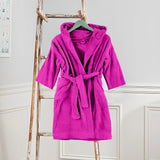 BYFT Daffodil 06 Year Kids Hooded Bathrobe Luxury Cotton Soft, Absorbent, Quick-Dry