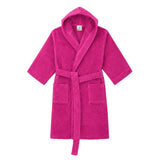BYFT Daffodil Kids Hooded Bathrobe Luxury Cotton Soft, Absorbent, Quick-Dry