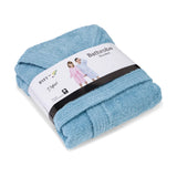 BYFT Daffodil 06 Year Kids Hooded Bathrobe Luxury Cotton Soft, Absorbent, Quick-Dry