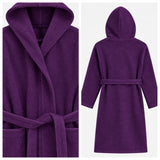 BYFT Daffodil Kids Hooded Bathrobe Luxury Cotton Soft, Absorbent, Quick-Dry