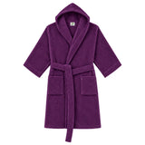 BYFT Daffodil Kids Hooded Bathrobe Luxury Cotton Soft, Absorbent, Quick-Dry