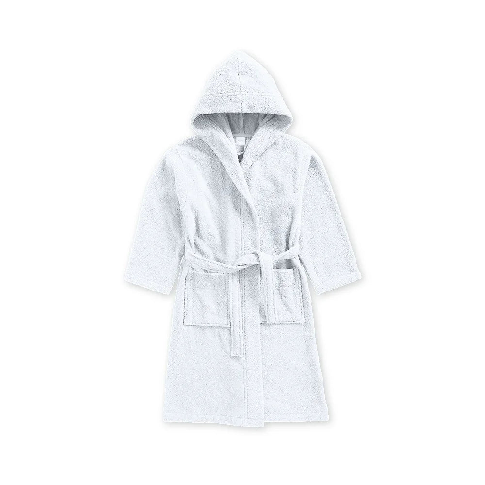 BYFT Daffodil 06 Year Kids Hooded Bathrobe Luxury Cotton Soft, Absorbent, Quick-Dry