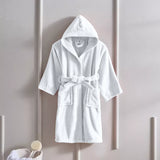 BYFT Daffodil 06 Year Kids Hooded Bathrobe Luxury Cotton Soft, Absorbent, Quick-Dry