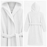 BYFT Daffodil Kids Hooded Bathrobe Luxury Cotton Soft, Absorbent, Quick-Dry