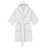 BYFT Daffodil Kids Hooded Bathrobe Luxury Cotton Soft, Absorbent, Quick-Dry