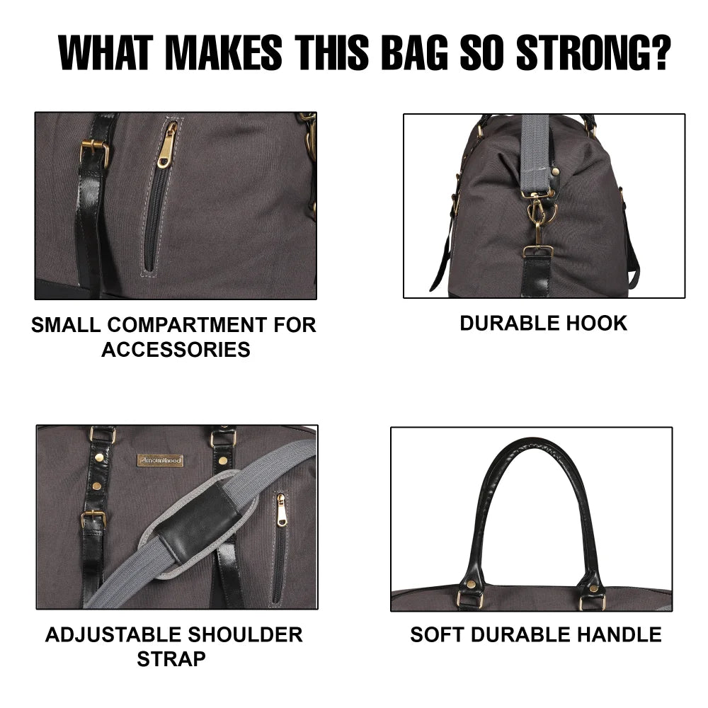 BYFT006574 POLARIS Duffle Bags Dark Grey Set of 1 G.webp