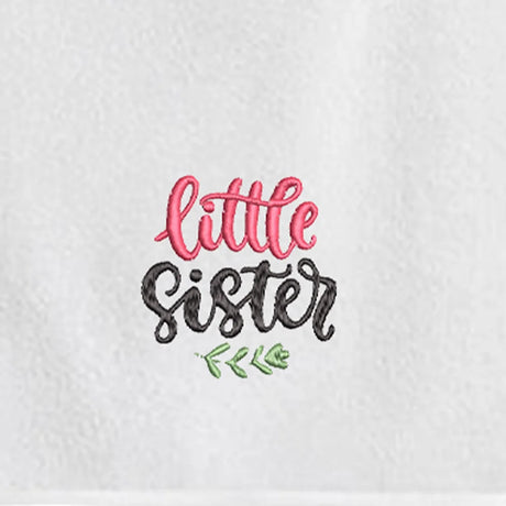 BYFT007773 EMBROIDERED FOR YOU Bath Towel White Set of 1 A