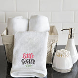 BYFT007774 EMBROIDERED FOR YOU Hand Towel White Set of 1 B