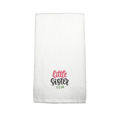 BYFT007774 EMBROIDERED FOR YOU Hand Towel White Set of 1
