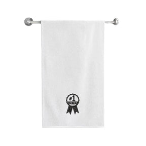 BYFT Embroidered For You Personalised Cotton Towel - #No.1 Sister Design High Quality Embroidery Perfect For Gifting