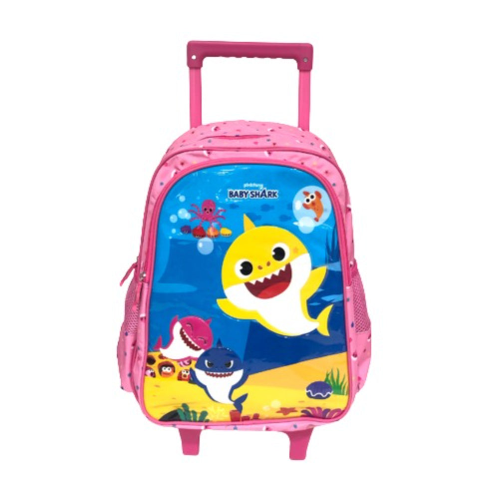baby shark sea trolley bags for kids