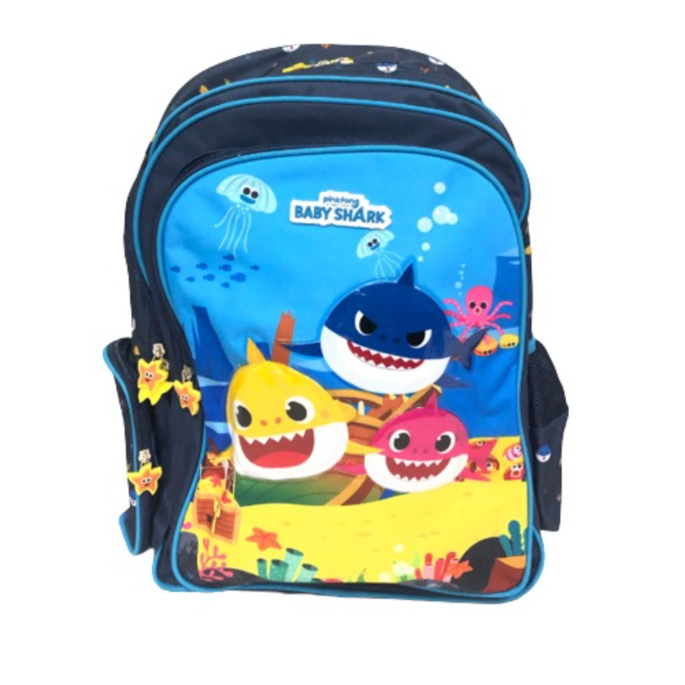 baby shark story backpack for kids
