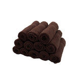 BYFT Daffodil Cotton Towel Brown Luxury - Soft, Absorbent, Quick-Dry, 500 GSM Bath Towel Set