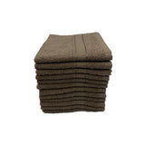 BYFT Daffodil Cotton Towel Dark Beige Luxury - Soft, Absorbent, Quick-Dry, 500 GSM Bath Towel Set
