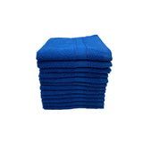BYFT Daffodil Cotton Towel Royal Blue Luxury - Soft, Absorbent, Quick-Dry, 500 GSM Bath Towel Set
