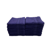 BYFT Daffodil Cotton Towel Navy Blue Luxury - Soft, Absorbent, Quick-Dry, 500 GSM Bath Towel Set