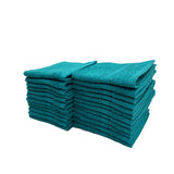 BYFT Daffodil Cotton Towel Turquoise Blue Luxury - Soft, Absorbent, Quick-Dry, 500 GSM Bath Towel Set