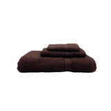 BYFT Daffodil Cotton Towel Brown Luxury - Soft, Absorbent, Quick-Dry, 500 GSM Bath Towel Set