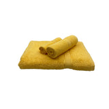 BYFT Daffodil Cotton Towel Yellow Luxury - Soft, Absorbent, Quick-Dry, 500 GSM Bath Towel Set