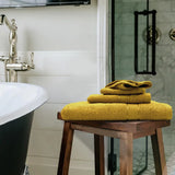 BYFT Daffodil Cotton Towel Yellow Luxury - Soft, Absorbent, Quick-Dry, 500 GSM Bath Towel Set