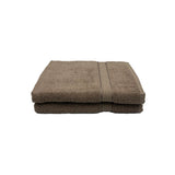 BYFT Daffodil Cotton Towel Dark Beige Luxury - Soft, Absorbent, Quick-Dry, 500 GSM Bath Towel Set