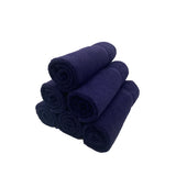 BYFT Daffodil Cotton Towel Navy Blue Luxury - Soft, Absorbent, Quick-Dry, 500 GSM Bath Towel Set
