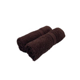 BYFT Daffodil Cotton Towel Brown Luxury - Soft, Absorbent, Quick-Dry, 500 GSM Bath Towel Set