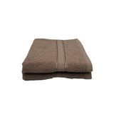 BYFT Daffodil Cotton Towel Dark Beige Luxury - Soft, Absorbent, Quick-Dry, 500 GSM Bath Towel Set