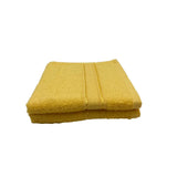 BYFT Daffodil Cotton Towel Yellow Luxury - Soft, Absorbent, Quick-Dry, 500 GSM Bath Towel Set