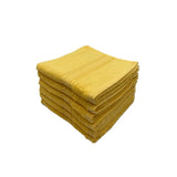 BYFT Daffodil Cotton Towel Yellow Luxury - Soft, Absorbent, Quick-Dry, 500 GSM Bath Towel Set