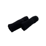 BYFT Daffodil Cotton Towel Black Luxury - Soft, Absorbent, Quick-Dry, 500 GSM Bath Towel Set