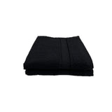 BYFT Daffodil Cotton Towel Black Luxury - Soft, Absorbent, Quick-Dry, 500 GSM Bath Towel Set