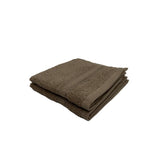 BYFT Daffodil Cotton Towel Dark Beige Luxury - Soft, Absorbent, Quick-Dry, 500 GSM Bath Towel Set