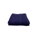BYFT Daffodil Cotton Towel Navy Blue Luxury - Soft, Absorbent, Quick-Dry, 500 GSM Bath Towel Set