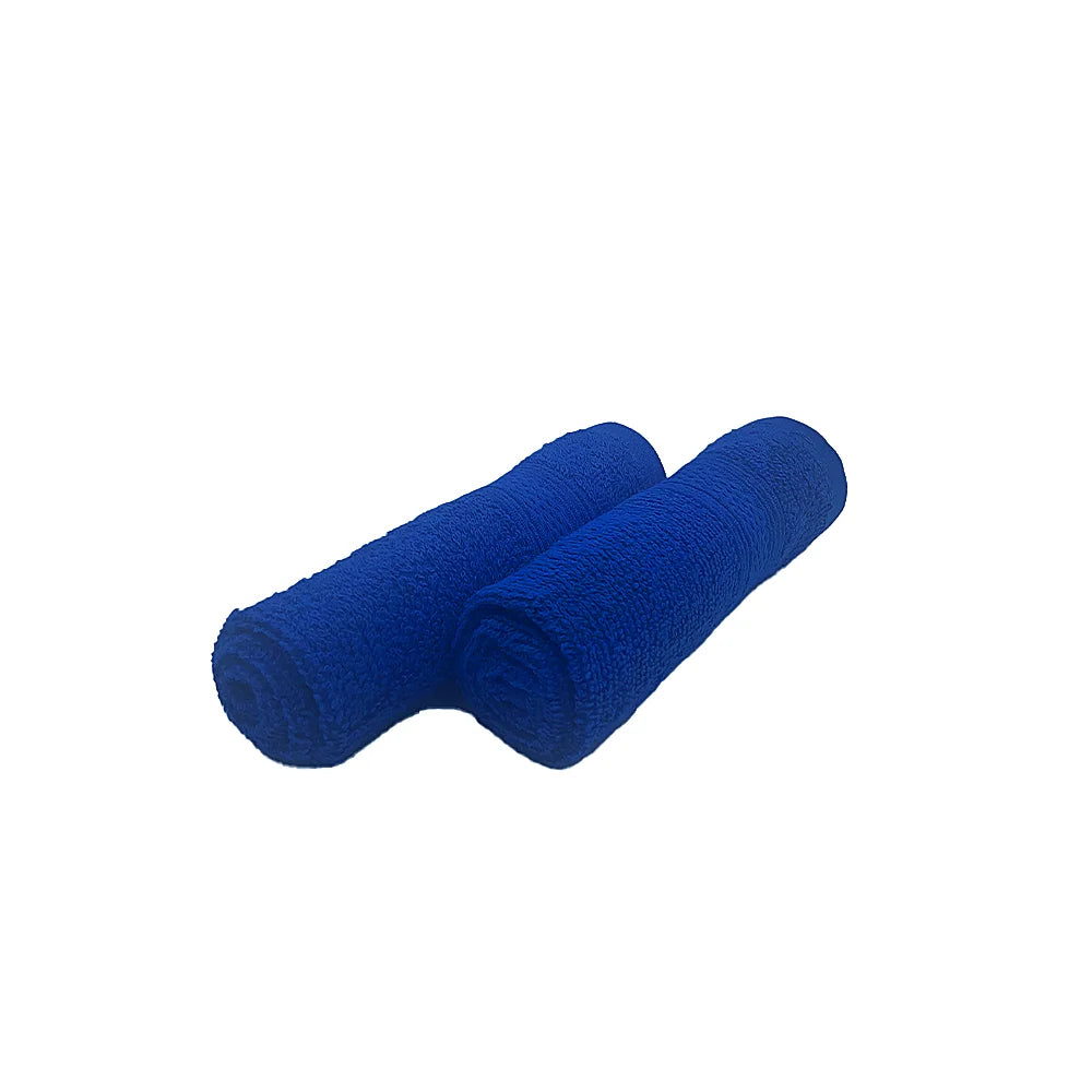 BYFT Daffodil Cotton Towel Royal Blue Luxury - Soft, Absorbent, Quick-Dry, 500 GSM Bath Towel Set
