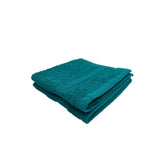 BYFT Daffodil Cotton Towel Turquoise Blue Luxury - Soft, Absorbent, Quick-Dry, 500 GSM Bath Towel Set
