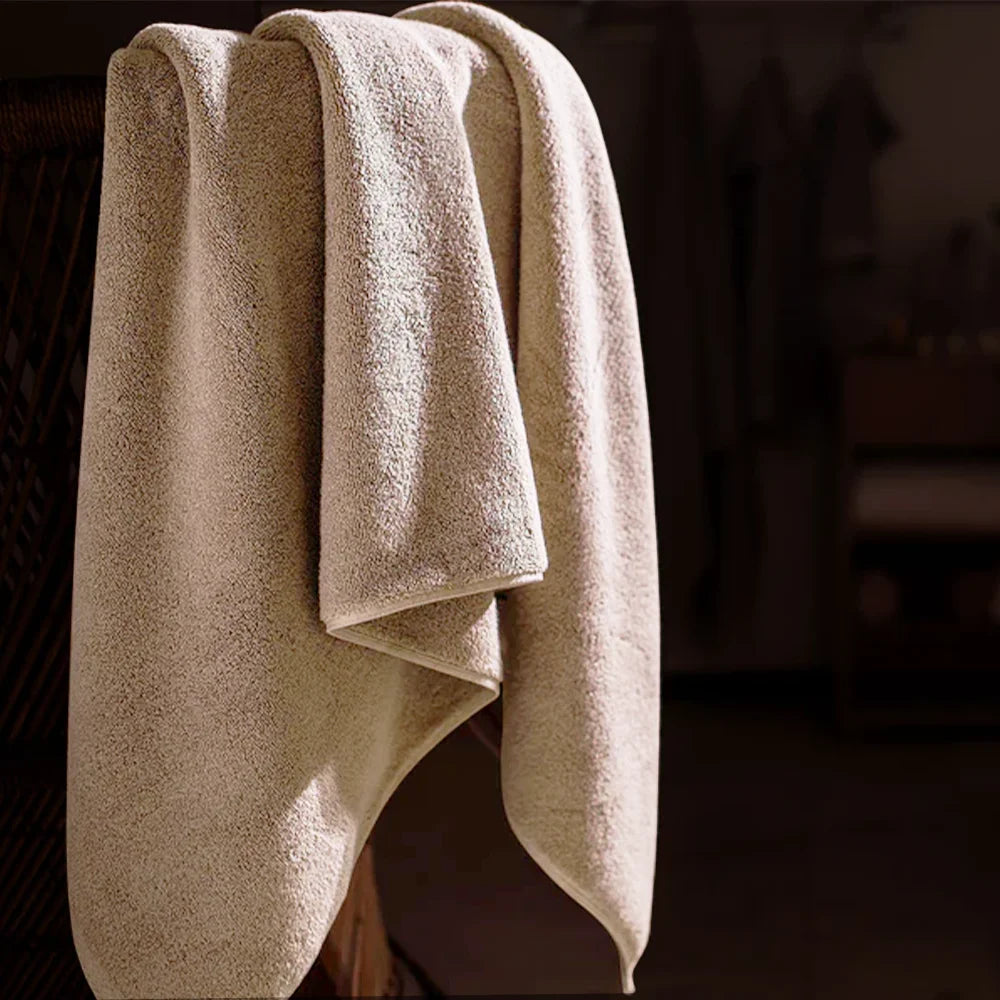 BYFT Iris Cotton Towel Set Luxury - Soft, Absorbent, Quick-Dry 600 Gsm Bath Linen
